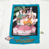 Vintage 80's Bad Dog "Takin' The Beeches To The Beaches" Graphic T-Shirt
