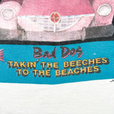 Vintage 80's Bad Dog "Takin' The Beeches To The Beaches" Graphic T-Shirt