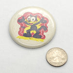 Vintage 1989 Felix the Cat Burst Graphic Pinback Button