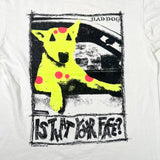 Vintage 1988 Bad Dog "Is That Your Face?" Double Sided Graphic T-Shirt