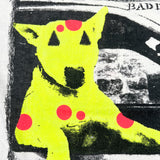 Vintage 1988 Bad Dog "Is That Your Face?" Double Sided Graphic T-Shirt