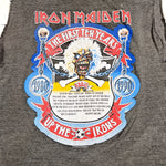 Vintage 1990 Iron Maiden The First Ten Years Chopped Band T-Shirt