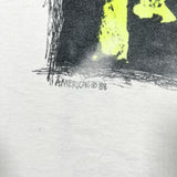 Vintage 1988 Bad Dog "Is That Your Face?" Double Sided Graphic T-Shirt