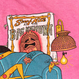 Vintage 80's Bad Dog Professional Couch Surfer Pocket T-Shirt