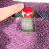 Vintage 90's L.L.Bean Outdoors Purple Full-Zip Fleece Sweatshirt