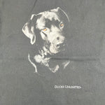 Vintage 90's Duck's Unlimited Black Lab Dog T-Shirt