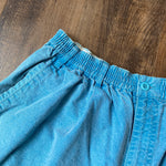 Vintage 90's Claybrook Overdyed Elastic Waist Shorts