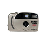Minolta Memory Maker camera on a white background