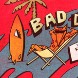Vintage 80's Bad Dog Anti-Working Surfer Graphic T-Shirt