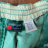 Vintage 90's Claybrook Overdyed Elastic Shorts