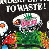 Vintage 90's Amsterdam Sex Smoke Beer Brain Funny T-Shirt