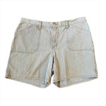 Vintage 2004 Faded Glory Green Denim Shorts