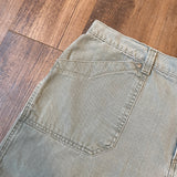 Vintage 2004 Faded Glory Green Denim Shorts