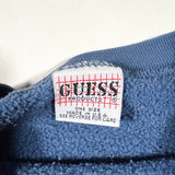 Vintage 90's Guess Jeans U.S.A. Blue Crewneck Sweatshirt