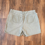 Vintage 2004 Faded Glory Green Denim Shorts