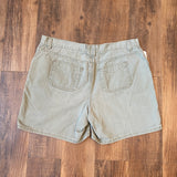 Vintage 2004 Faded Glory Green Denim Shorts