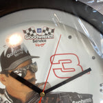 Vintage 90's Dale Earnhardt NASCAR Quartz Wall Clock