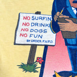 Vintage 90's Bad Dog F.U.P.D Police T-Shirt