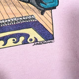 Vintage 80's American Bad Dog "Three Dog Nite" Graphic Pocket T-Shirt