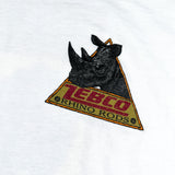 Vintage 90's Zebco Rhino Rods Fishing T-Shirt