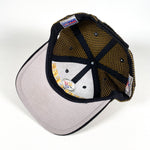 Vintage 90's Pittsburgh Steelers Grid Hat