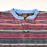 Vintage 90’s Faded Glory Southwest Stripe Pullover Shirt