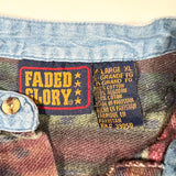 Vintage 90’s Faded Glory Southwest Stripe Pullover Shirt