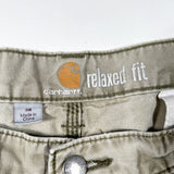 Modern 2017 Carhartt Relaxed Fit Khaki Cargo Shorts