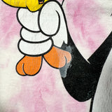 Vintage 90's Looney Tunes Get A Grip Tie Dye T-Shirt