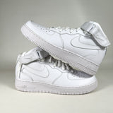 Modern 2007 Nike Air Force 1 Mid ’07 White 315123-111 Size 9.5 Deadstock Shoes