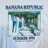 Vintage 1993 Banana Republic Straits of August T-Shirt