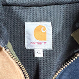 Modern Y2K Carhartt Colorblock Full Zip Hooded Jacket