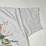 Vintage 90's Shipwreck Rum Caribbean Map Graphic T-Shirt