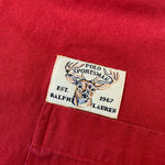 Vintage 90's Polo Sportsman Loop Collar Button Up Shirt