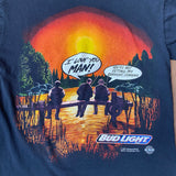 Vintage 1996 Bud Light I Love You Man Changes T-Shirt