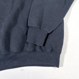 Vintage 80’s Lee Black Raglan Blank Crewneck Sweatshirt