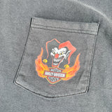 Modern 2007 Harley Davidson Richmond Biker Pocket T-Shirt