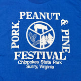 Vintage 90's Chippokes State Park Pork Peanut & Pine Festival T-Shirt