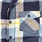 Vintage 80’s Sears The Men’s Store Fleece-Lined Plaid Shirt Jacket