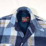 Vintage 80’s Sears The Men’s Store Fleece-Lined Plaid Shirt Jacket