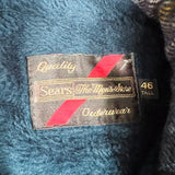 Vintage 80’s Sears The Men’s Store Fleece-Lined Plaid Shirt Jacket