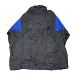 Vintage 90's FUBU Black & Blue 1/4 Zip Nylon Windbreaker Jacket