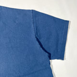 Vintage 90's Basic Editions Blue Blank Boxy T-Shirt