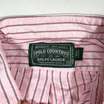 Vintage 90's Polo Country Ralph Lauren Striped Button Up Shirt