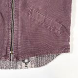 Vintage 90’s Carhartt Tundra Aztec Fleece-Lined VP173 Mocha Brown Vest