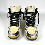 Modern 2021 Nike Dunk High “Black Acid Wash” DD9404-700 Size 10 Shoes