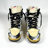 Modern 2021 Nike Dunk High “Black Acid Wash” DD9404-700 Size 10 Shoes