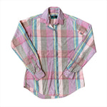 Vintage 80's Abercrombie and Fitch Plaid Women's Shirt