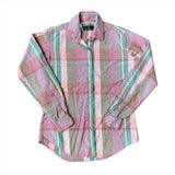 Vintage 80's Abercrombie and Fitch Plaid Women's Shirt