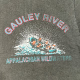 Vintage 1991 Gauley River West Virginia Whitewater Rafting T-Shirt